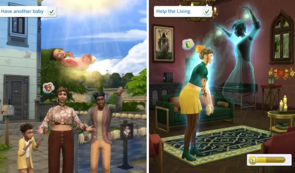 《The Sims 4》最新資料片《生與死》將於明天推出