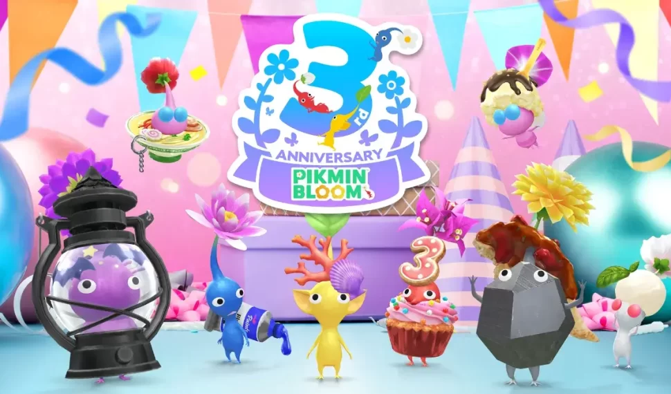 Pikmin Bloom將透過一系列的官方Party Walk來慶祝3週年！