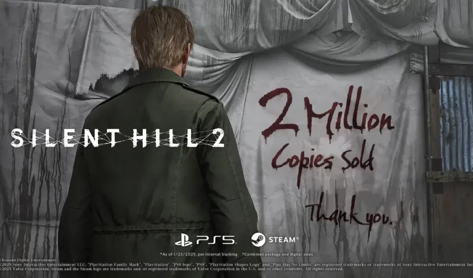 Konami 強烈心理驚悚傑作 Silent Hill 2 重製版銷售突破 200 萬套