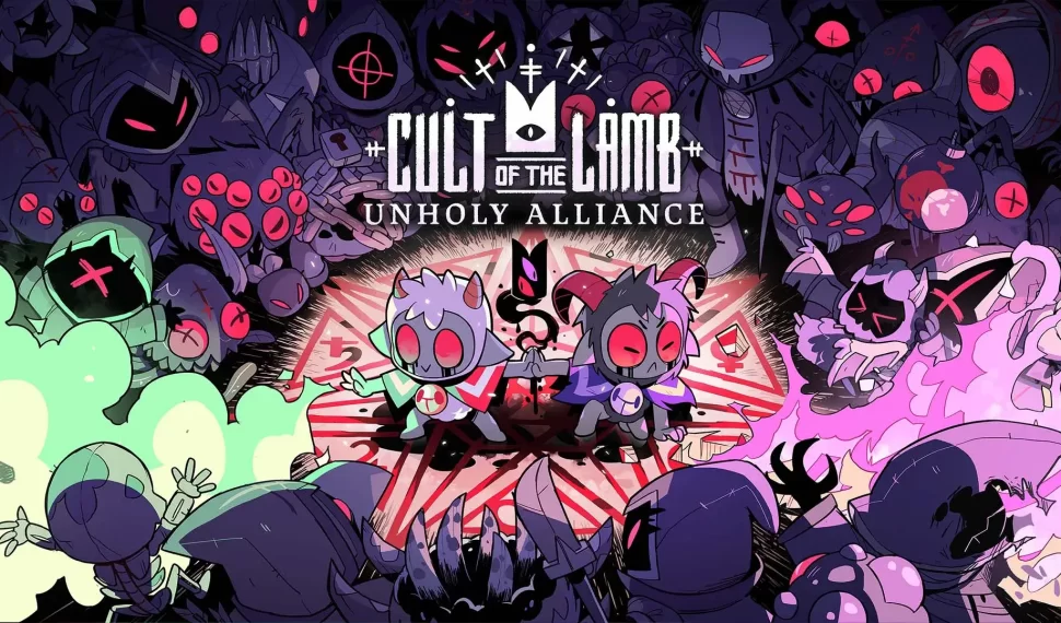 羔羊配山羊！人氣邪教養成《進擊羔羊傳說 Cult of the Lamb》最新改版「邪門同盟 Unholy Alliance」正式上線，雙人合作戰起來