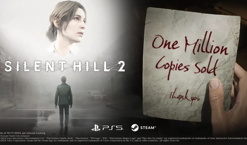 KONAMI 心理恐怖遊戲傑作《SILENT HILL 2》重製版正式上線後不到一週突破100萬份銷量