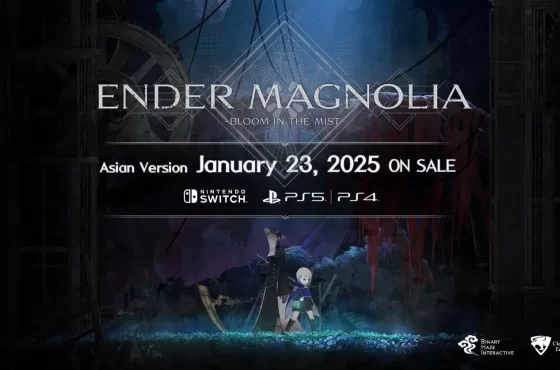 Nintendo Switch™／PlayStation®5／PlayStation®4 遊戲 《ENDER MAGNOLIA: Bloom in the Mist》 亞洲實體一般版、限定版 將與數位版同步於 2025 年 1 月 23 日上市︕