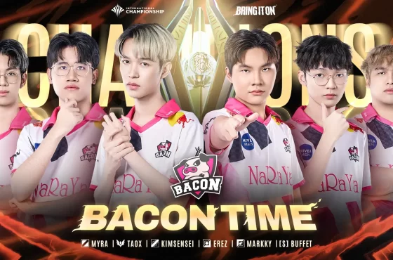 完全制霸 泰國勁旅BACON TIME 4比0 勇奪AIC 2024傳說對決國際錦標賽冠軍