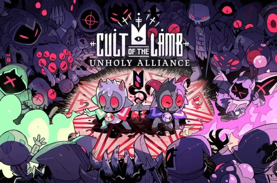 邪教養成動作遊戲《進擊羔羊傳說 Cult of the Lamb》免費版本更新「邪門同盟 Unholy Alliance」8/13 登場，開放本地合作、揪人一起養教徒