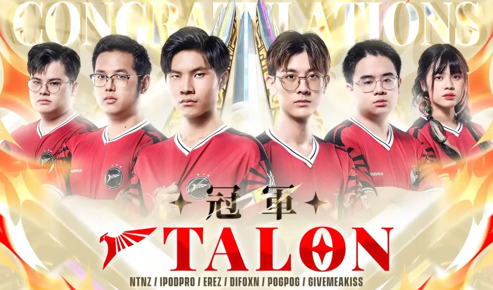 二度稱霸國際賽事 泰國勁旅 Talon 勇奪AIC 2023 冠軍