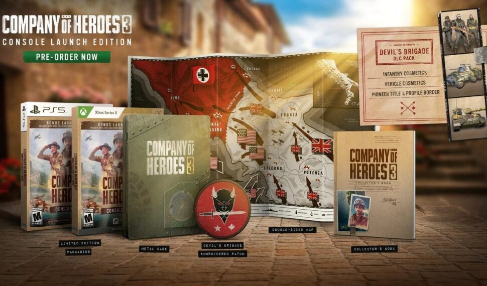 Company of Heroes 3 控制台預購在亞馬遜僅售 49 美元，附贈超酷收藏品