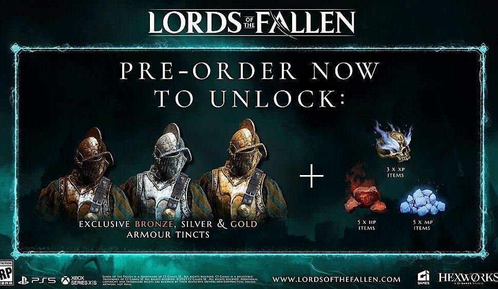 Lords Of The Fallen 預購上線 – 免費獲得 Steelbook 保護套