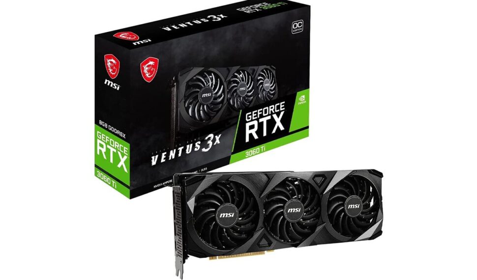 亞馬遜 Nvidia GeForce RTX 3060 Ti 顯卡優惠