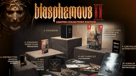 《Blasphemous 2》全新限量收藏版在亞馬遜獲得 PS5 折扣