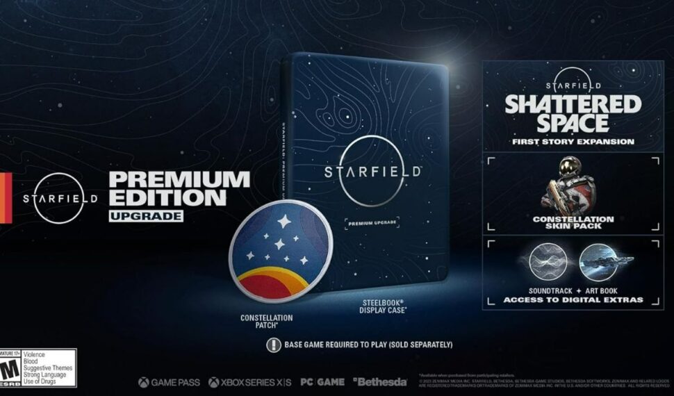 只需 10 美元即可獲得 Starfield Steelbook 盒子和破碎的空間擴展