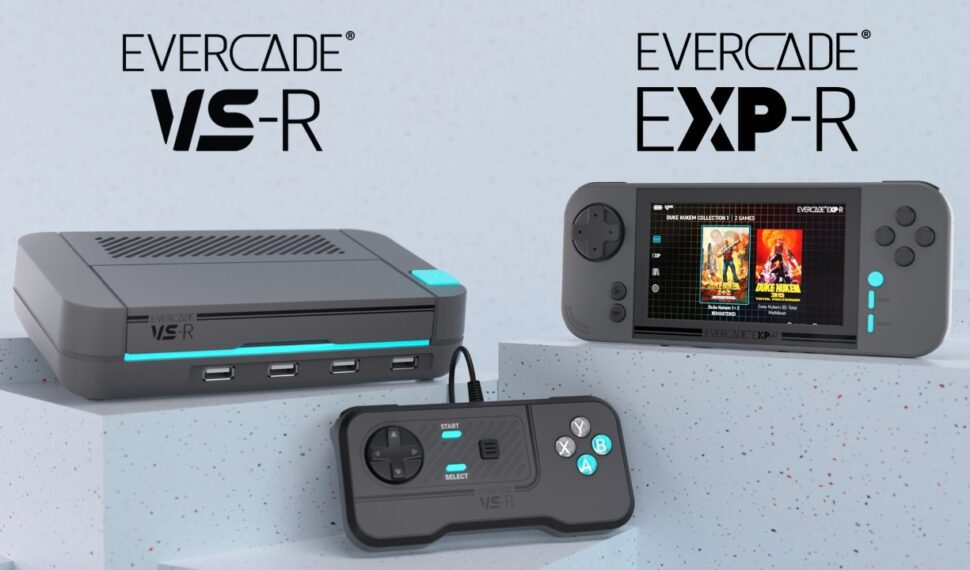 Evercade EXP-R 手持設備和 VS-R 控制台預購終於在亞馬遜補貨