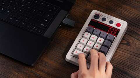 8BitDo 即將發布一款復古主題數字鍵盤，同時也是一款計算器