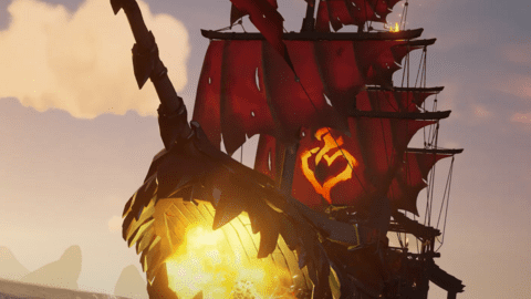 《盜賊之海》第 13 季將為您提供一艘配備火焰噴射器的船
