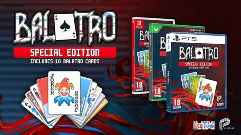 Balatro 特別版現已接受預訂，附贈 10 張遊戲卡牌