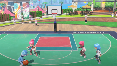 Nintendo Switch Sports 即將新增籃球功能