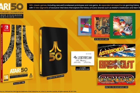 Atari 50 Expanded Edition 預購 – 取得超過 140 款遊戲、Steelbook Case、收藏品等