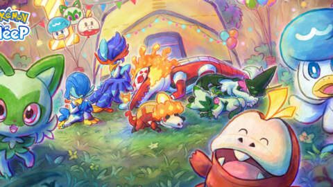 《Pokemon Sleep》一週年紀念日增加了 Paldea 新手、任務、捆綁包、禮物等