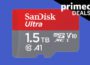 Prime Day Steam Deck 儲存優惠 – SanDisk 1.5TB MicroSD 折扣 65 美元以上