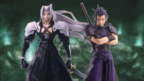 Sephiroth 和 Zack 攜手 Bring Arts 推出受 PS1 啟發的最終幻想 7 人偶系列