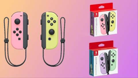 Pastel Nintendo Switch Joy-Con 控制器在亞馬遜獲得大幅折扣