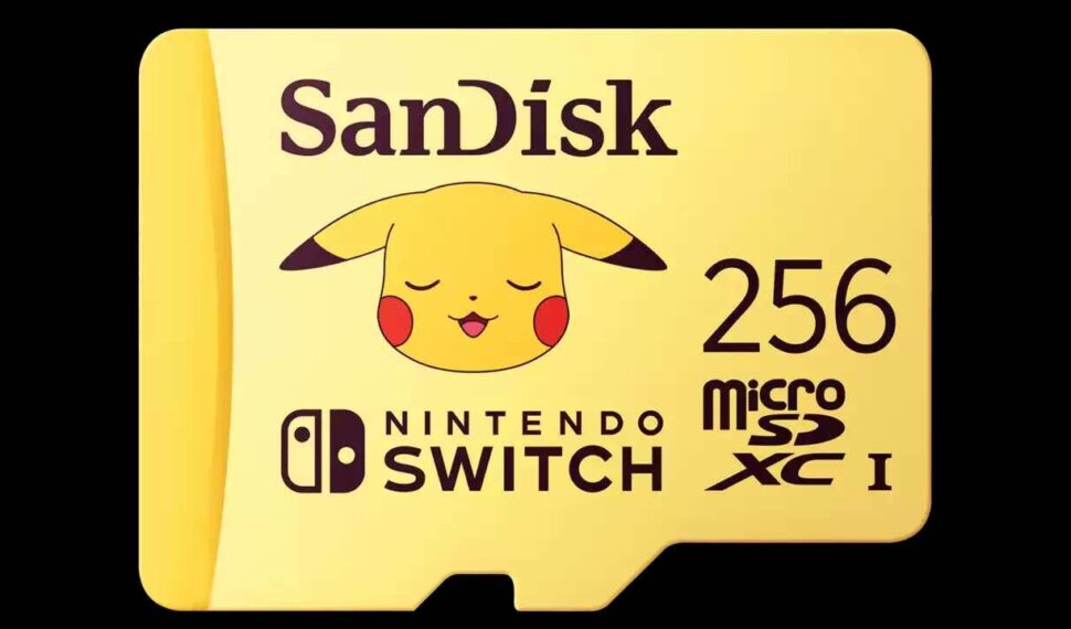 全新 Pokemon 主題 SanDisk MicroSD 卡可儲存所有內容