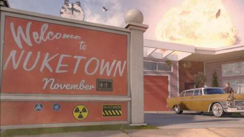 CoD：黑色行動 6 的 Nuketown 發布日期公佈，加上自由瀑布地圖更改