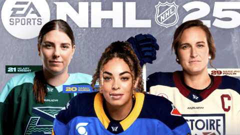 NHL 25 今年新增職業女子冰球聯盟