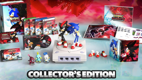 Sonic X Shadow Generations Collector的版本預訂Amazon 的補貨