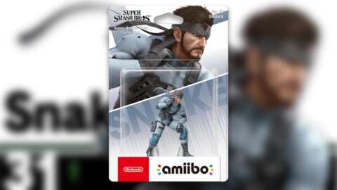 合金裝備 實心蛇 Amiibo 正在重印 – 在百思買預訂