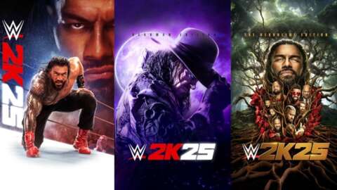 WWE 2K25預訂居住在亞馬遜 – 獲得5個獎金摔跤手