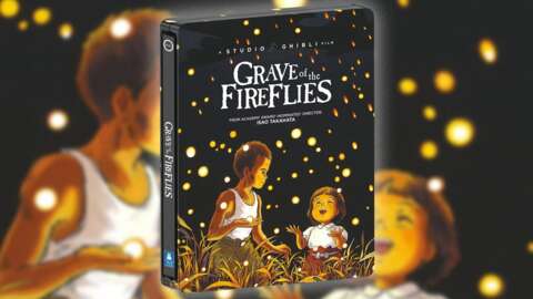 Studio Ghibli的Fireflies Steelbook藍光預訂的墳墓是Live