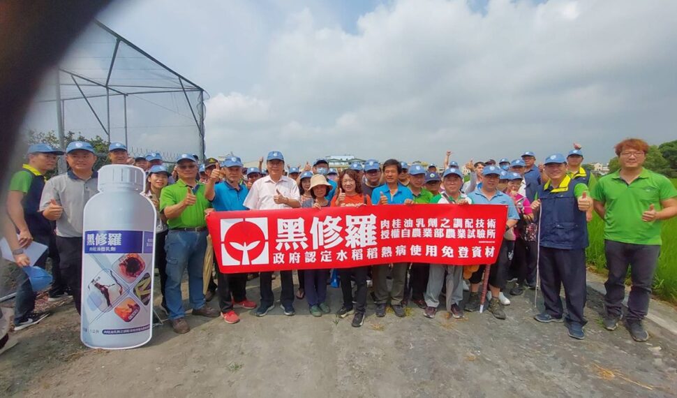影音/免登農藥資材黑修羅　防治稻熱病、根瘤線蟲達到防治效果